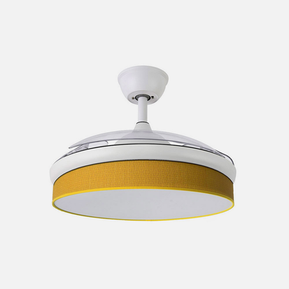 Ventilador Dc Moda 72w Blanco/amarillo 91d 3aspas 7200lm 3000-4000-6000k Remoto+ Memoria+ Temporizador_2
