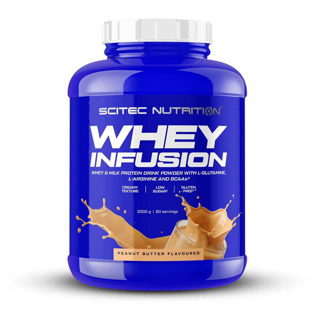 Whey Infusion - 2kg - Crema De Cacahuete - Proteina De Suero Whey - Scitec Nutrition_0