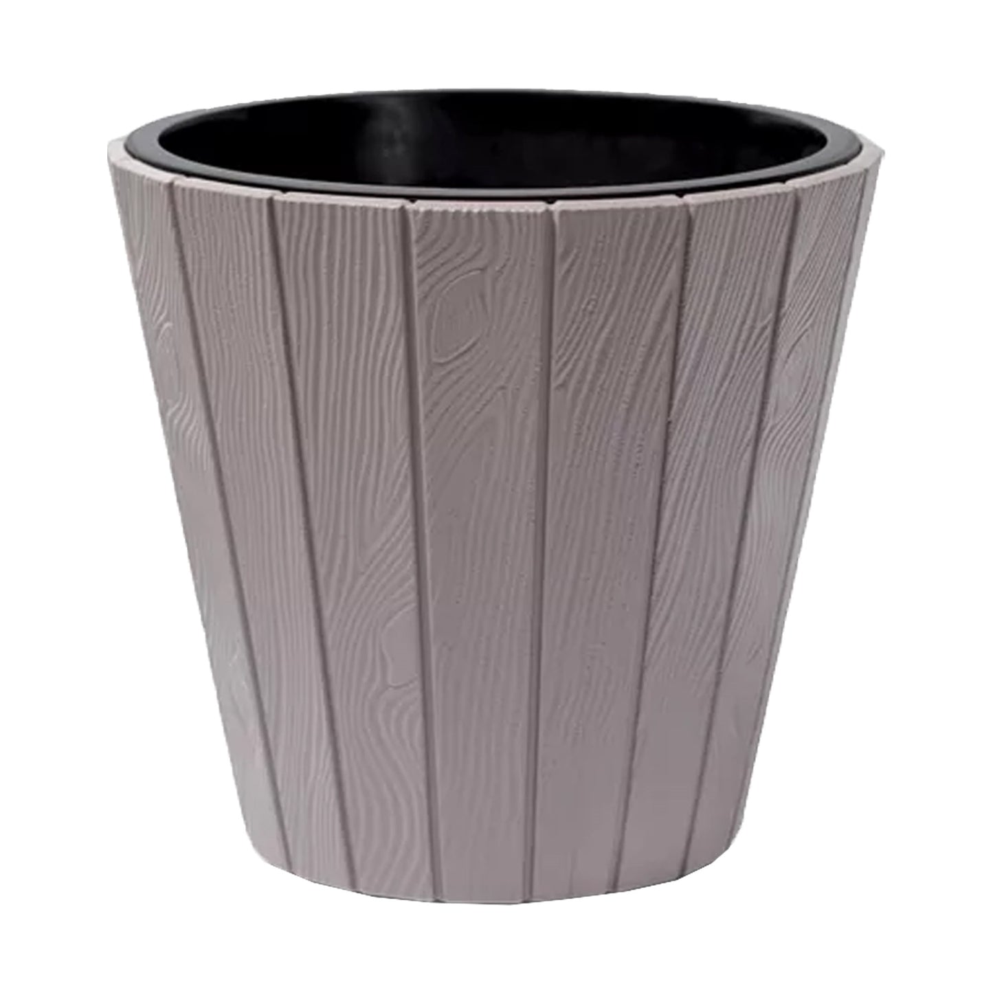 Maceta Woode 12l., Dimensiones (mm) 299x299x281, Color Mocca_0