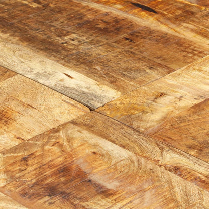 Mesa De Comedor De Madera De Mango Rugosa 160x90x75 Cm_2