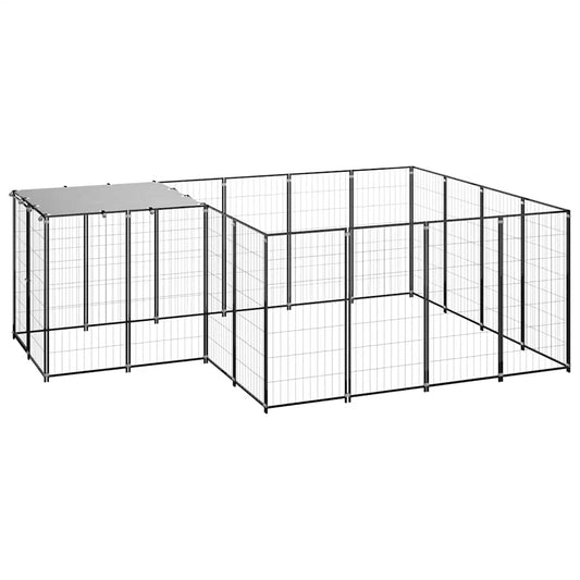 Perrera Negra 6,05 M² Acero_0