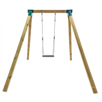 Columpio Individual De Madera Cuadrada Masgames Karai Deluxe Adultos Con Cuerdas._3