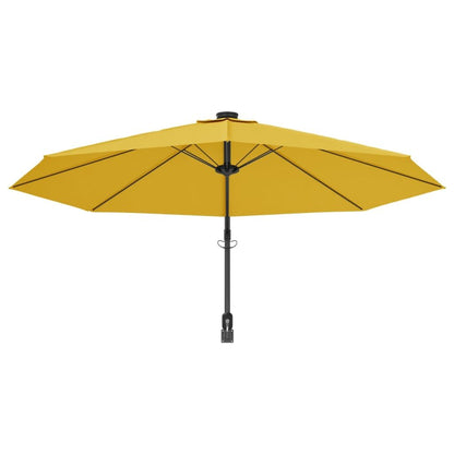 Vidaxl Sombrilla De Pared Amarillo 290 Cm_4