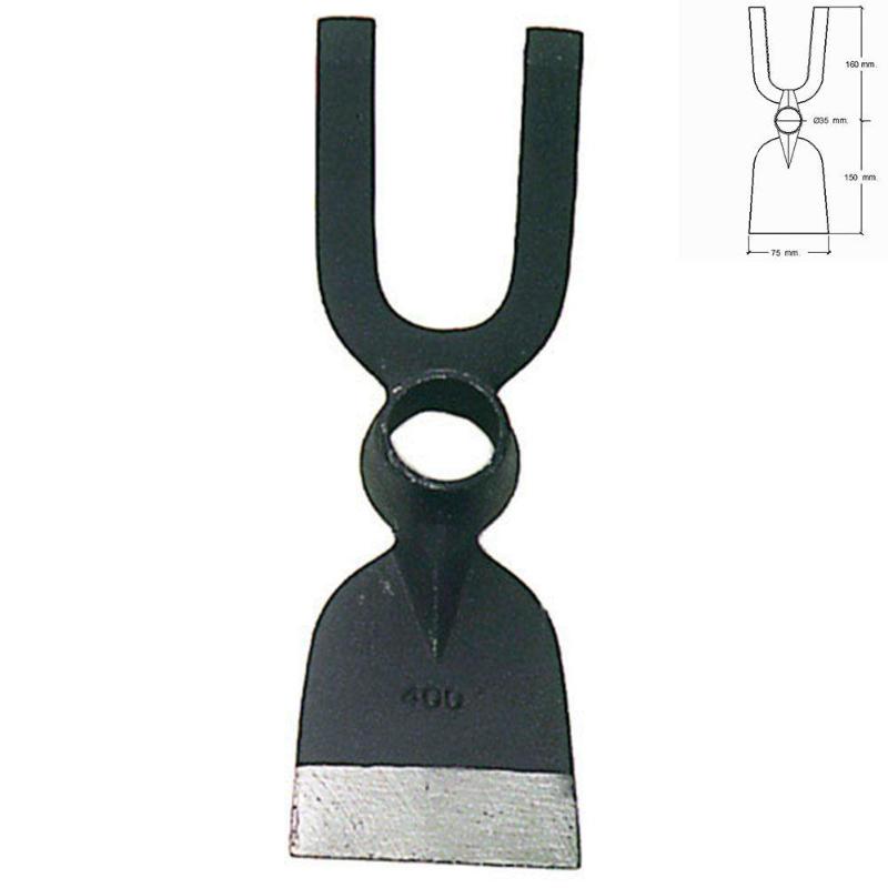 Azada Forjada Sin Mango 201/  500 Gramos_0