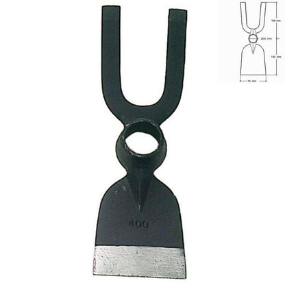 Azada Forjada Sin Mango 201/  500 Gramos