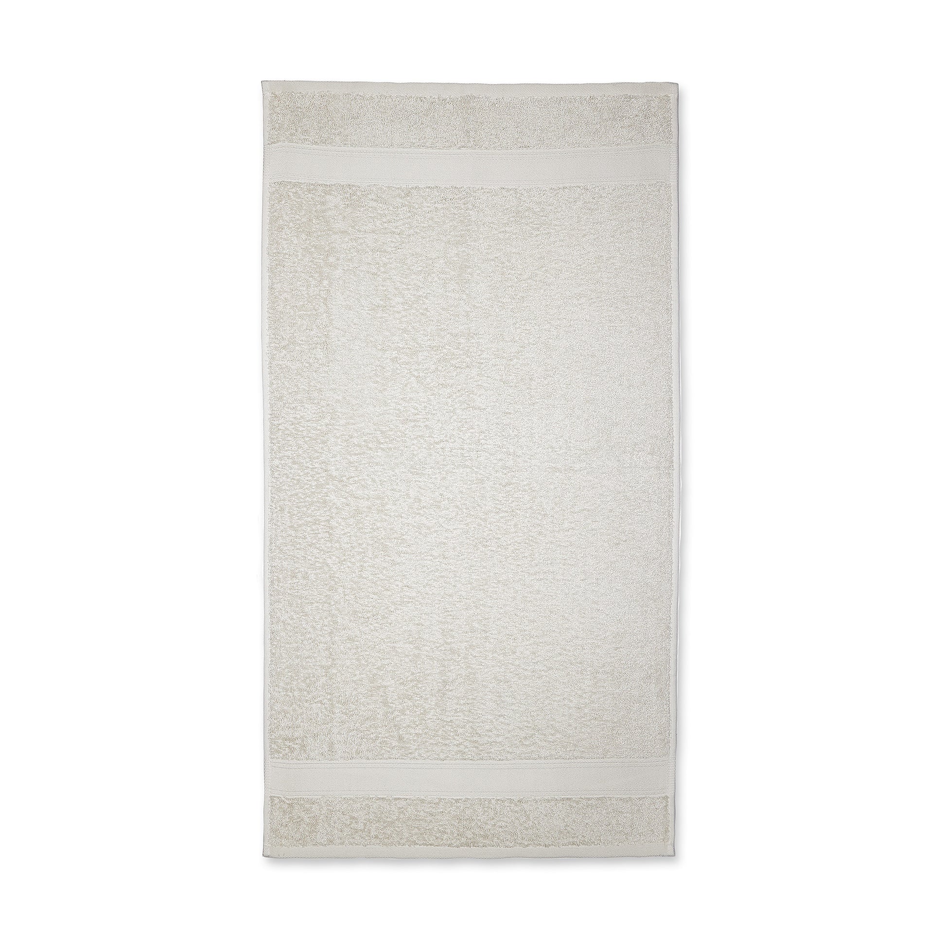 Toalla De Lavabo 100% Algodón Beige 50x90 Cm._0