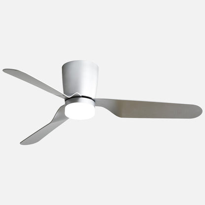 Ventilad 18w Dc Kochi Niquel 3 Aspas Plata 5 Veloc. 3000k, 4000k, 6000k C/remoto Y Temporizador 132 D_3