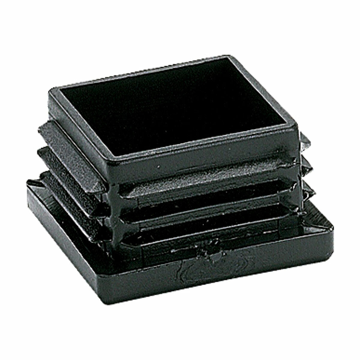 Contera/tapón Terminal Micel Cnt03 Negro Polietileno Cuadrada 28 X 30 X 23,5 Mm (25 Unidades) / Vetonek_0