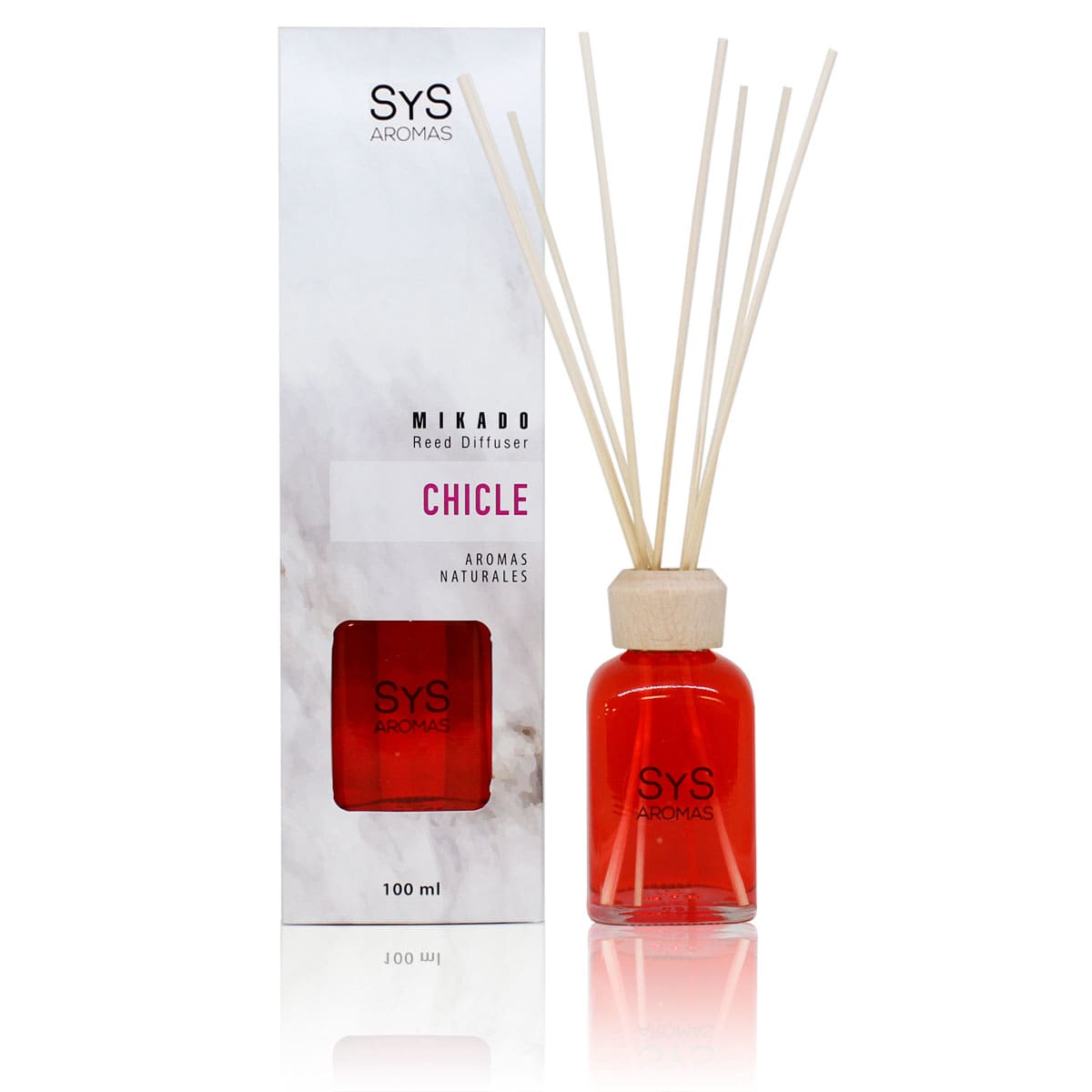 Ambientador Mikado Chicle 100 ml | Aroma Dulce y Afrutado | Fragancia Duradera | Ambiente Acogedor_0