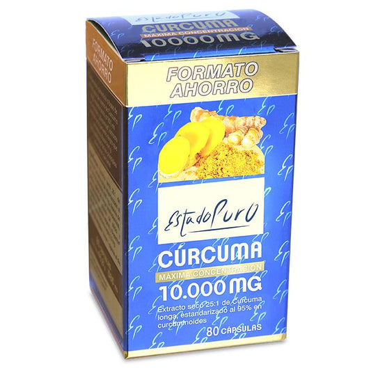 Pure State Curcumin Tongil 80 Cápsulas Formato Economia
