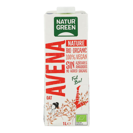 Bebida de Aveia Sem Açúcar NaturGreen 1 L