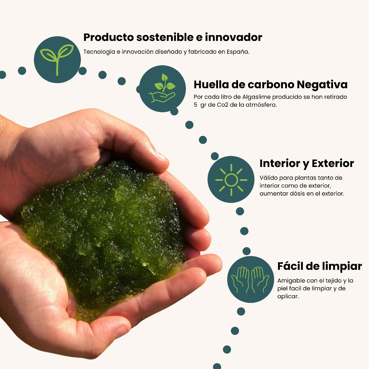 Pack 2x Gel de Riego para Plantas con Microalgas Vivas AlgaSlime 1l