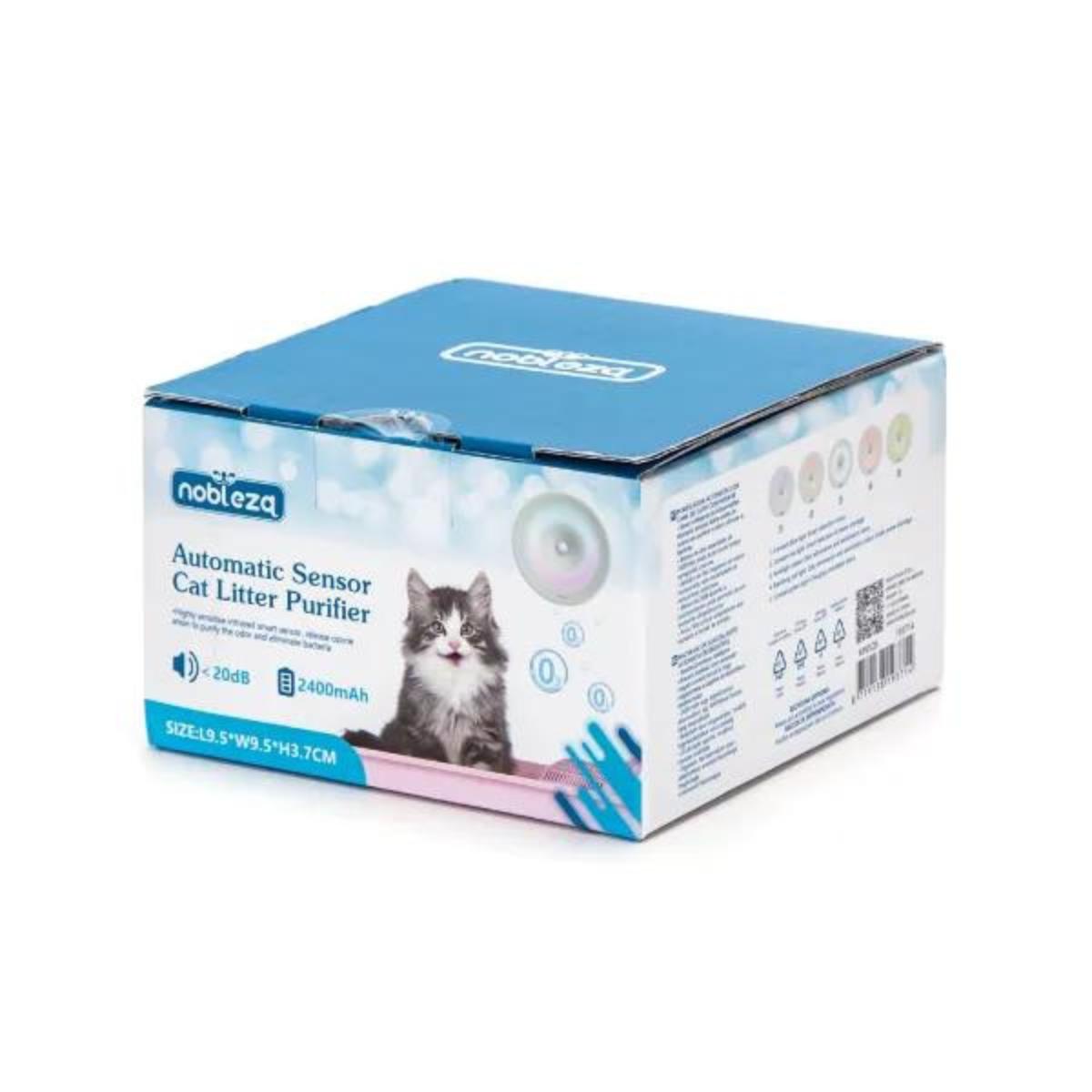Purificador de areia para gatos com sensor automático Nobleza