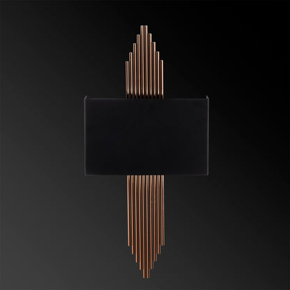 Aplique De Pared Recto, Metal , Negro

cobre, 75x10x22, Casquillo E 27 Max 40 W