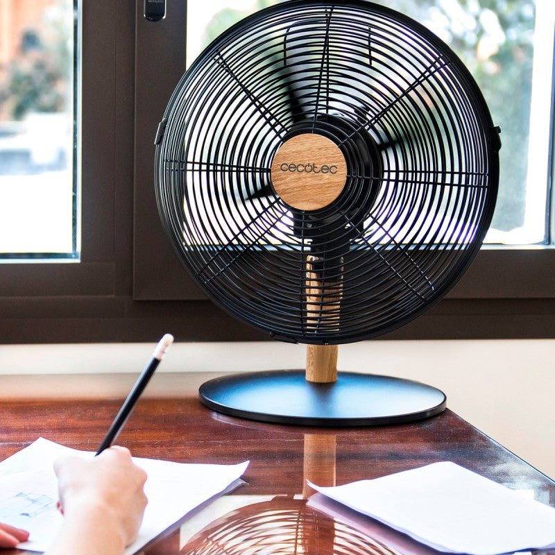 Cecotec Ventilador De Sobremesa Energysilence 600 Wooddesk_2