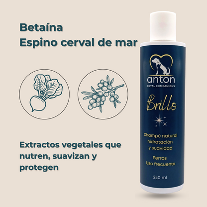Champú natural para el cuidado del pelaje de perros – 250 ml_3