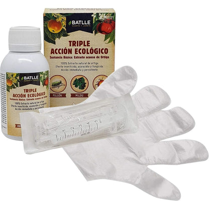 Inseticida concentrado tripla ação Eco fungicida acaricida 100 ml Batlle