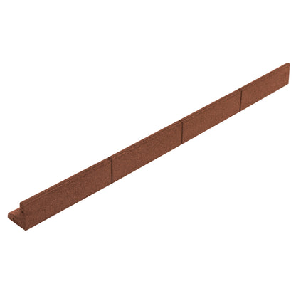 Bordura Flexible Para Jardín 9.6m Con Mazo – Terracota_1
