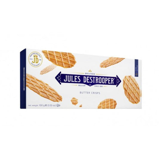 Biscoitos amanteigados crocantes Jules Destrooper 100g