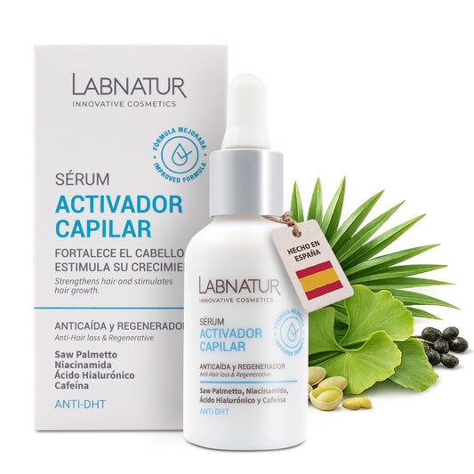 Labnatur Sérum Activador Capilar Anticaída 30 ml | Anti-DHT | Densidad y Volumen | Crecimiento | Vegano_0