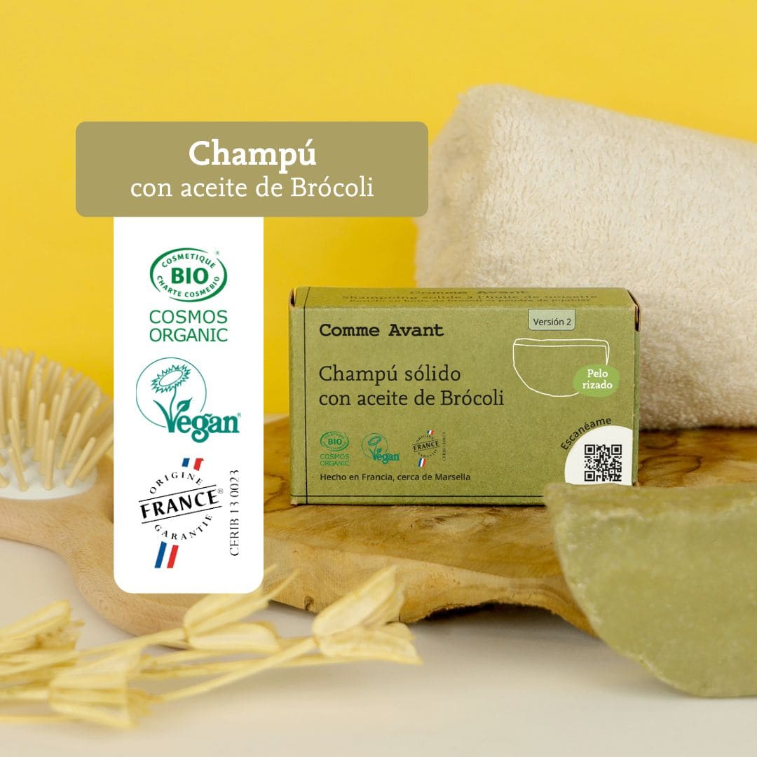 Champú Sólido O Rizado Con Aceite De Brócoli (cabello Teñido Y Rizado)_2