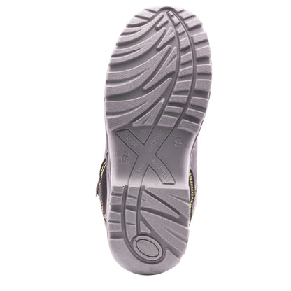 Goodyear Botas De Seguridad En Piel Serraje Color Gris, Alta Resistencia Y Forro Antibacteriano Talla 36_1