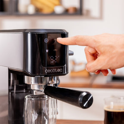 Cecotec Cafetera Express Para Espresso Y Cappuccino Power Espresso 20 Touch. 1350w, 20 Bares, Pantalla Táctil, Vaporizad_4