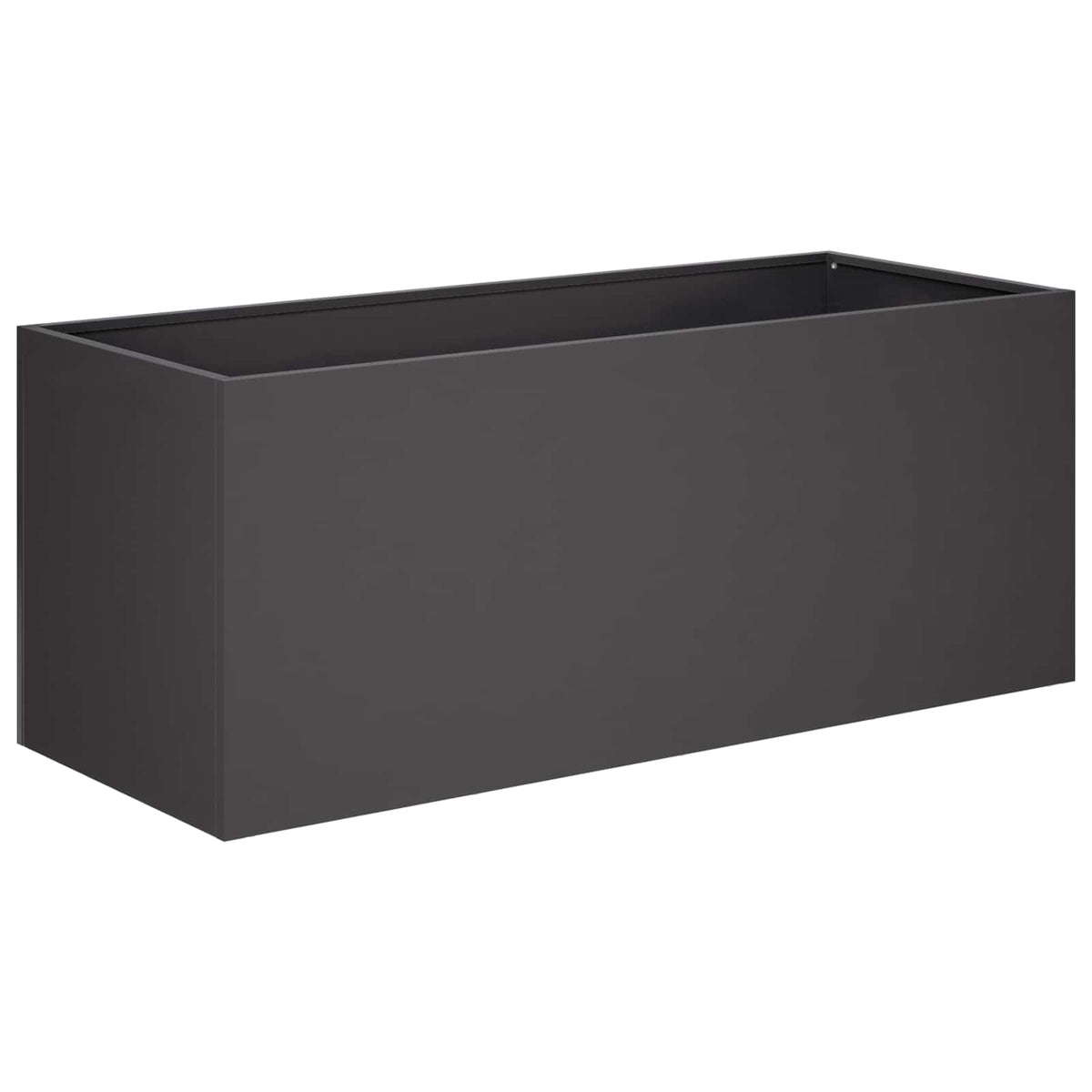 Macetero De Jardín 2 Uds. Negro 80 X 40 X 40 Cm_2