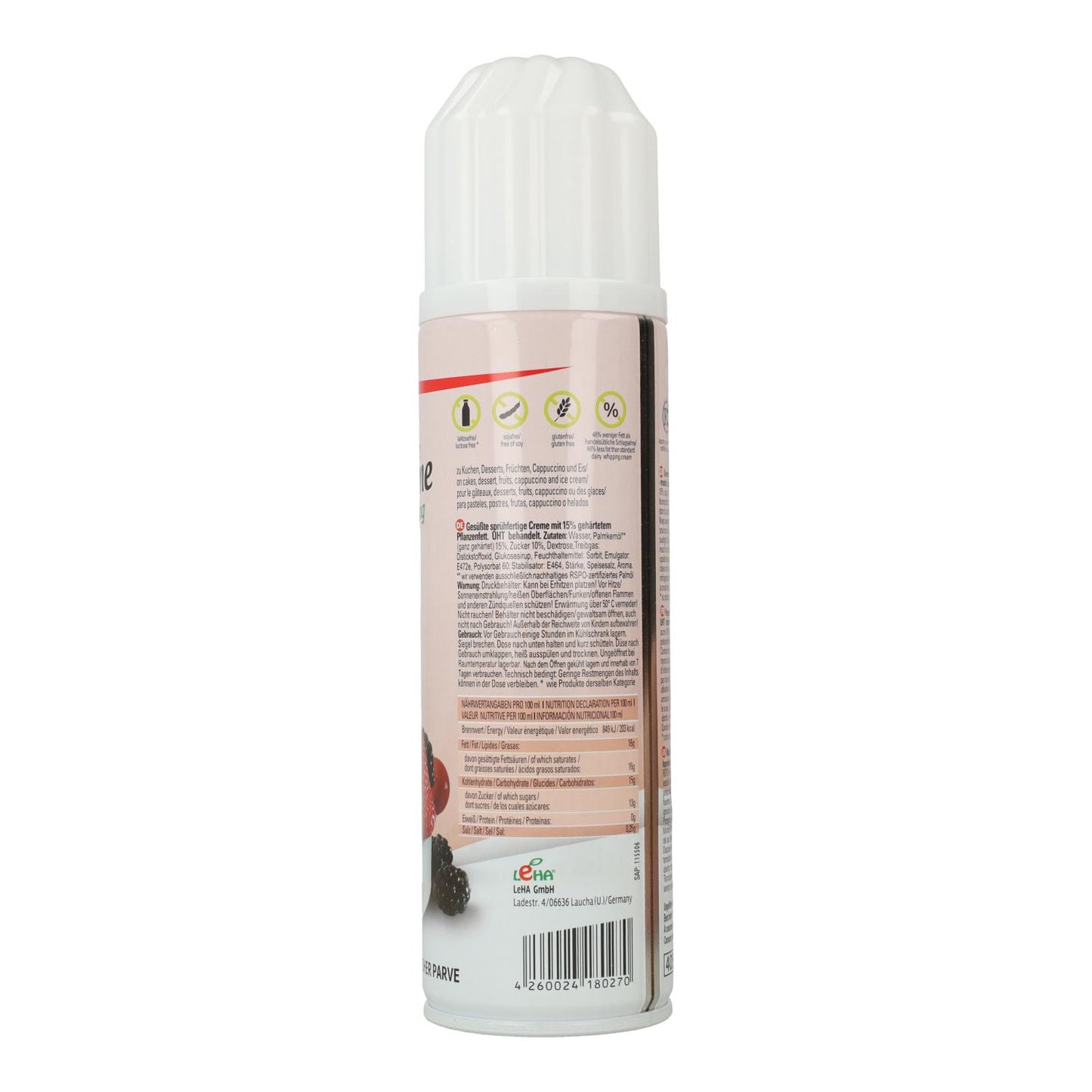 Spray de creme vegetal Schlagfix 200 ml