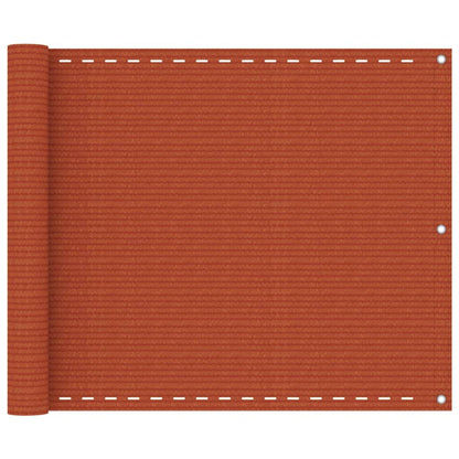 Vidaxl Toldo Para Balcón Hdpe Azul 75x600 Cm_0
