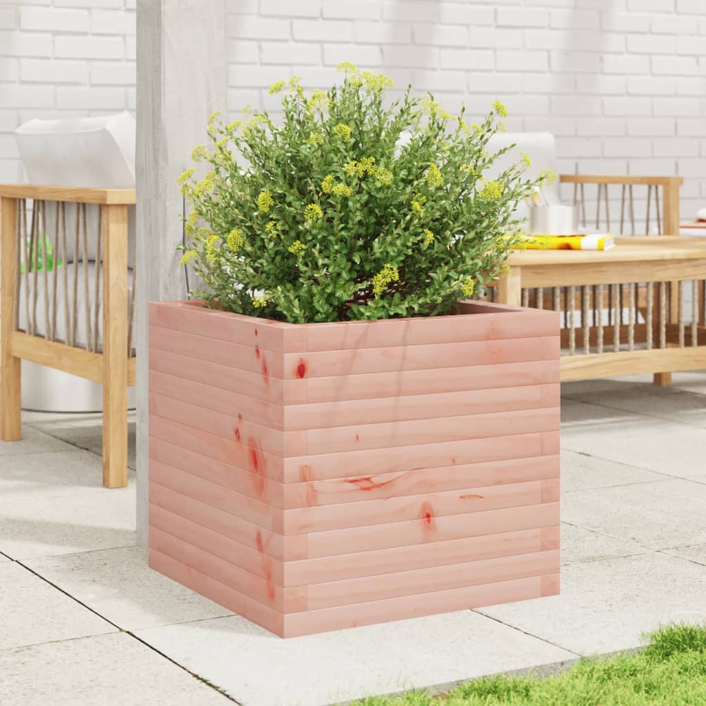 Jardinera Madera Maciza De Abeto Douglas 50x50x45,5 Cm_2