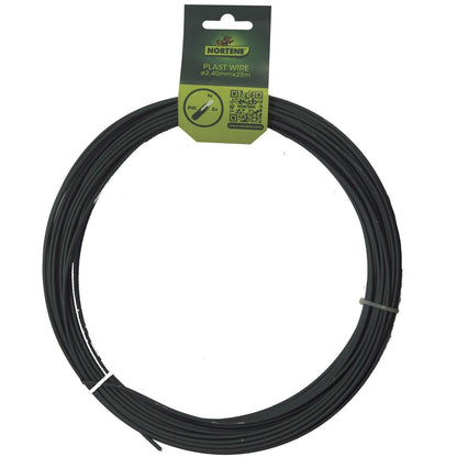 Arame galvanizado revestido a plástico Plast Wire 50 m Nortene Ø16 mm