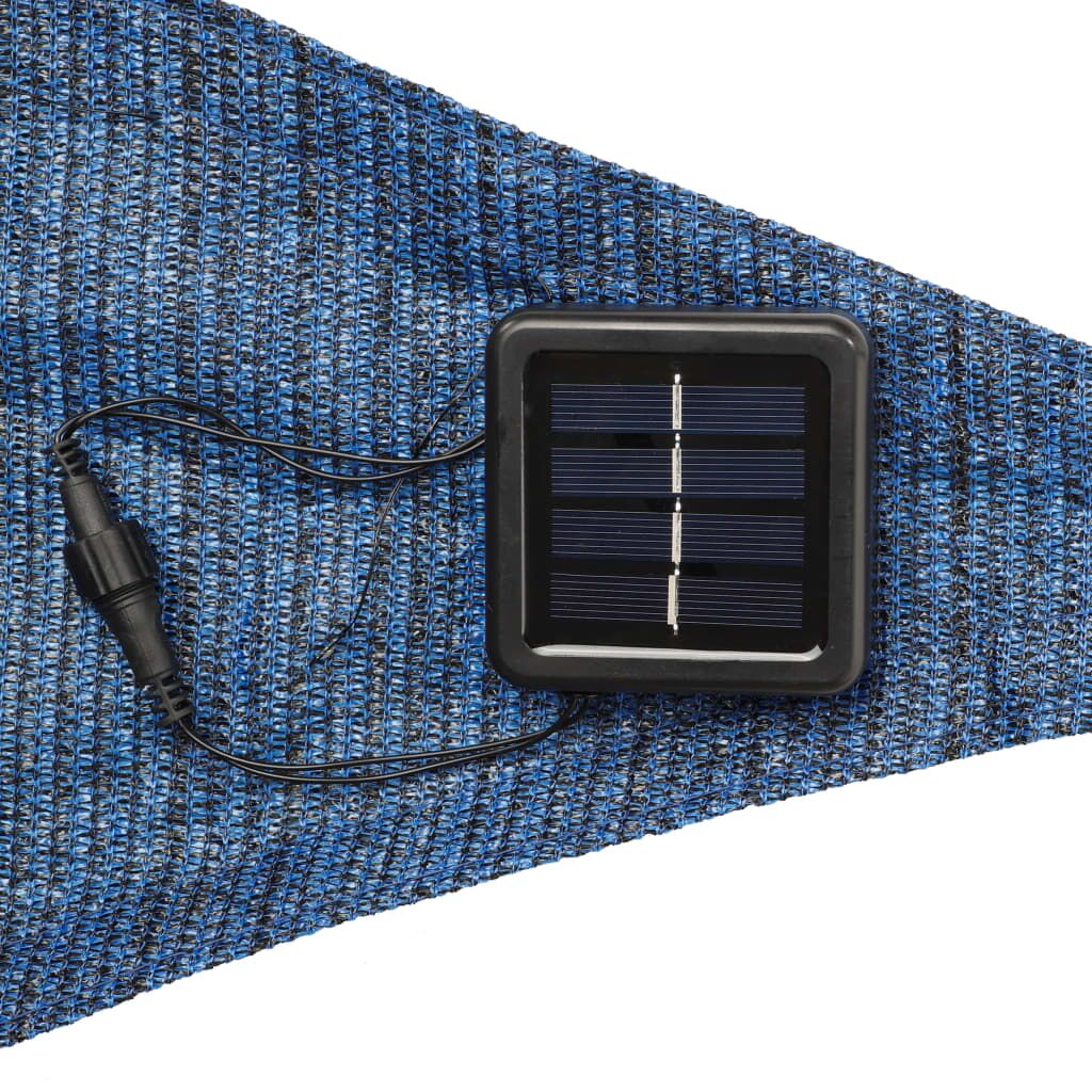 Hi Toldo Solar Con 100 Led Azul 3x3x3 M_2