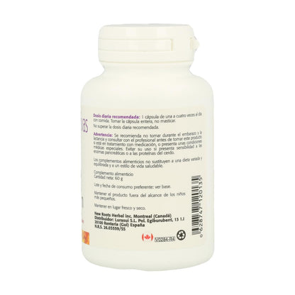 Embalagem de 2 enzimas digestivas Sura Vitasan, 100 cápsulas