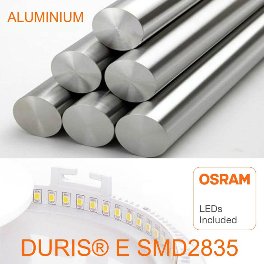 Downlight Led 5w, Osram Chip, Blanco Cálido_3