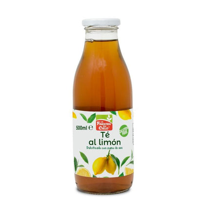 Chá de Limão em garrafa de vidro, biológico, La Finestra Sul Cielo, 500 ml