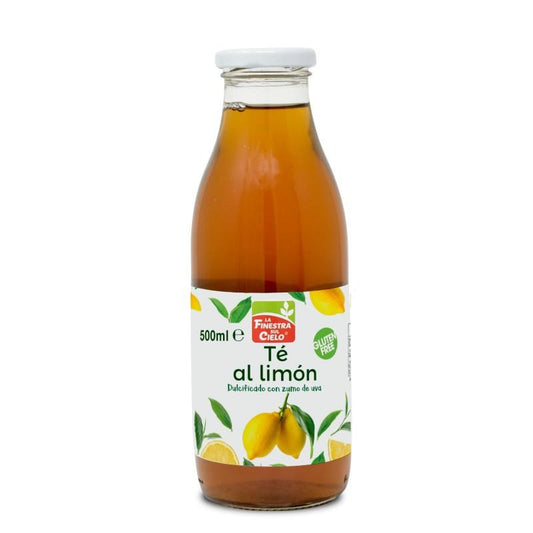 Chá de Limão em garrafa de vidro, biológico, La Finestra Sul Cielo, 500 ml