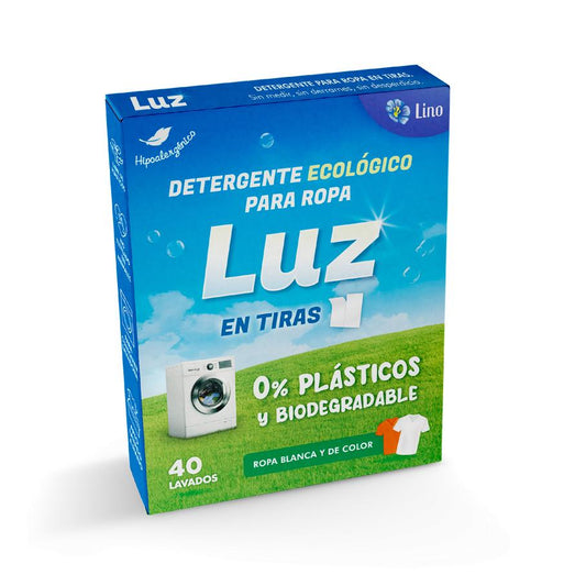 Detergente Ecológico para Roupa em Tiras Leve 40 lavagens