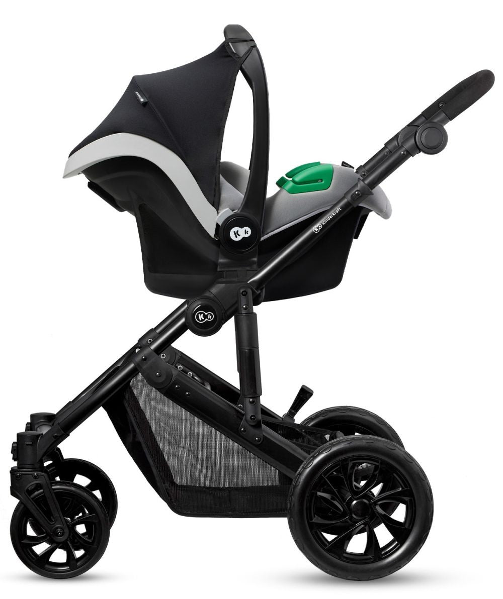 Carrito De Bebé Prime Lite 3 En 1 Hasta 22 Kg Y Grupo 0+ I-size Hasta 13 Kg Grey_4