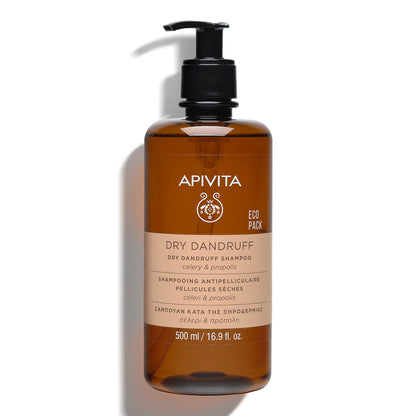 Ecopack Champô Anticaspa com Aipo e Própolis, APIVITA, 500 ml