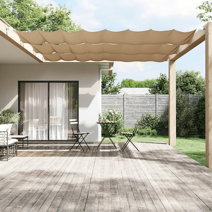 Vidaxl Toldo Vertical Tela Oxford Gris Taupé 100x600 Cm_1