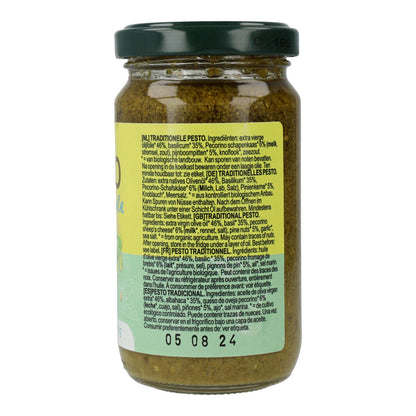 Pesto Tradicional BIO Terrasana, 180 gr