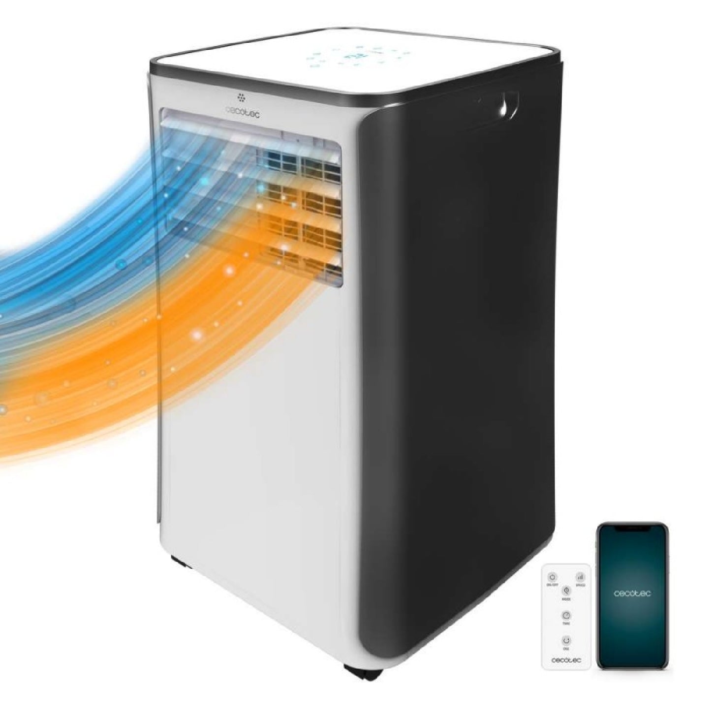 Cecotec Aire Acondicionado Portátil Aire Acondicionado Portátil Forceclima 9500 Soundless Heating Connected_1