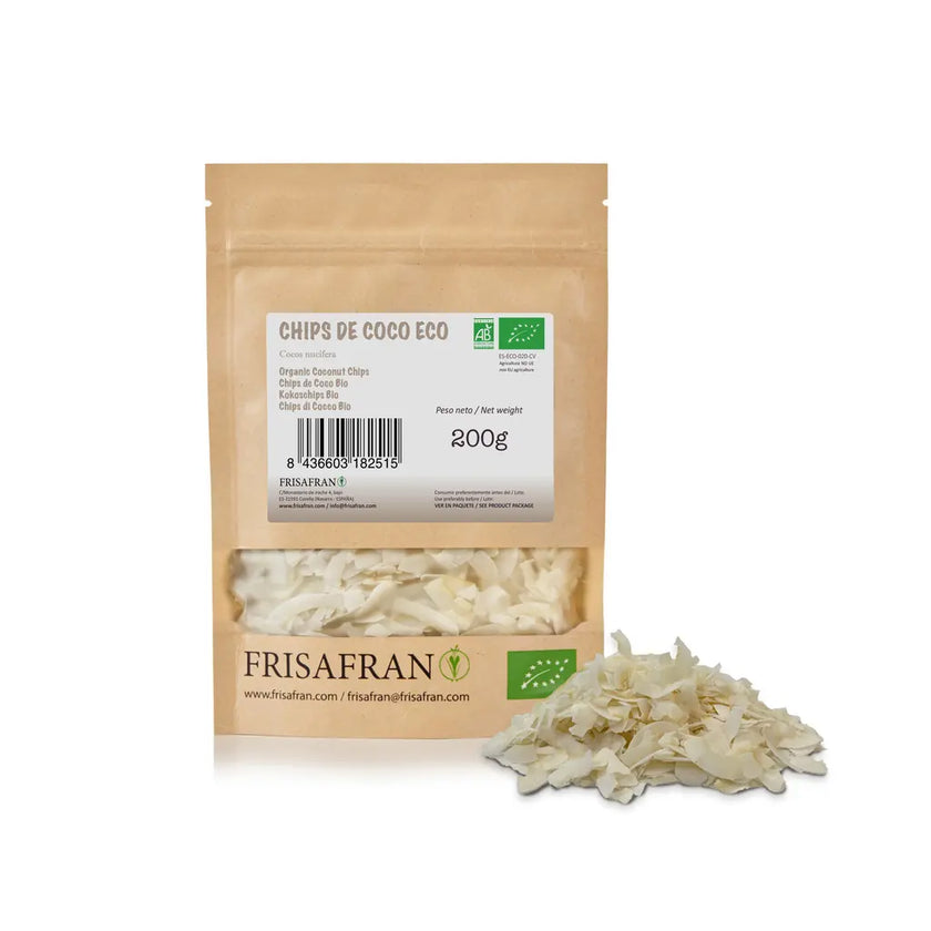 Chips De Coco Ecológicos | Deshidratados | Frisafran 2 Kg_0