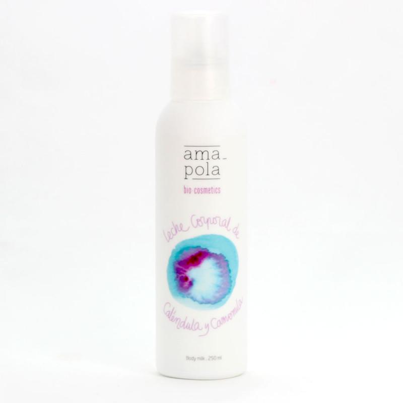 Amapola Biocosmetics Leite Corporal de Calêndula e Camomila 250 ml