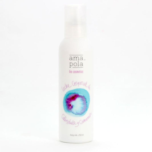 Amapola Biocosmetics Leite Corporal de Calêndula e Camomila 250 ml