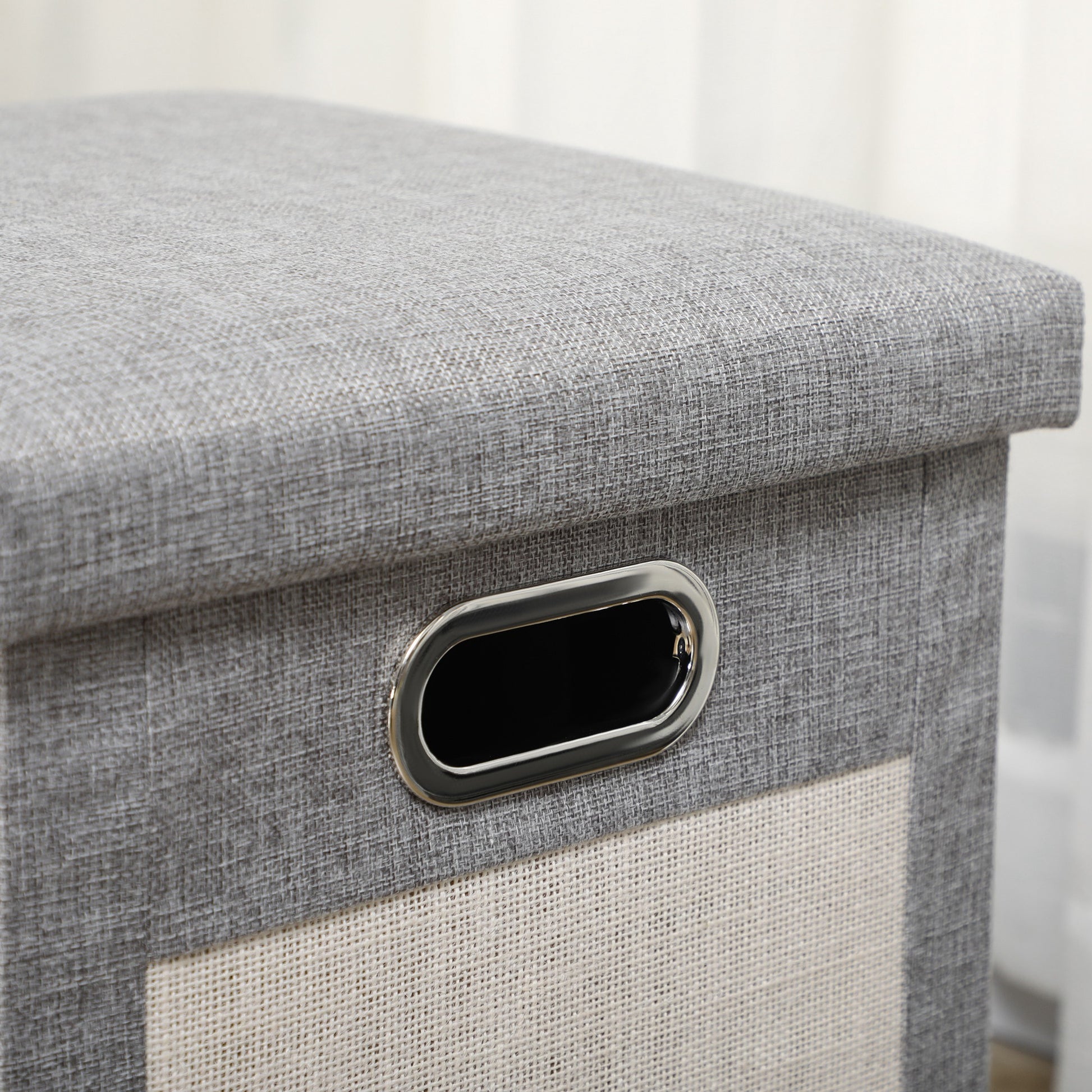 Pawhut Cama Cueva De Gatos 2 En 1 Tipo Reposapiés 35,5x35,5x42,5 Cm Gris_3