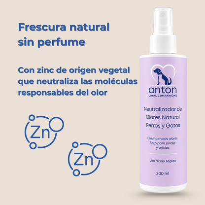 Spray natural neutralizador de olores para perros y gatos – 200 ml_3