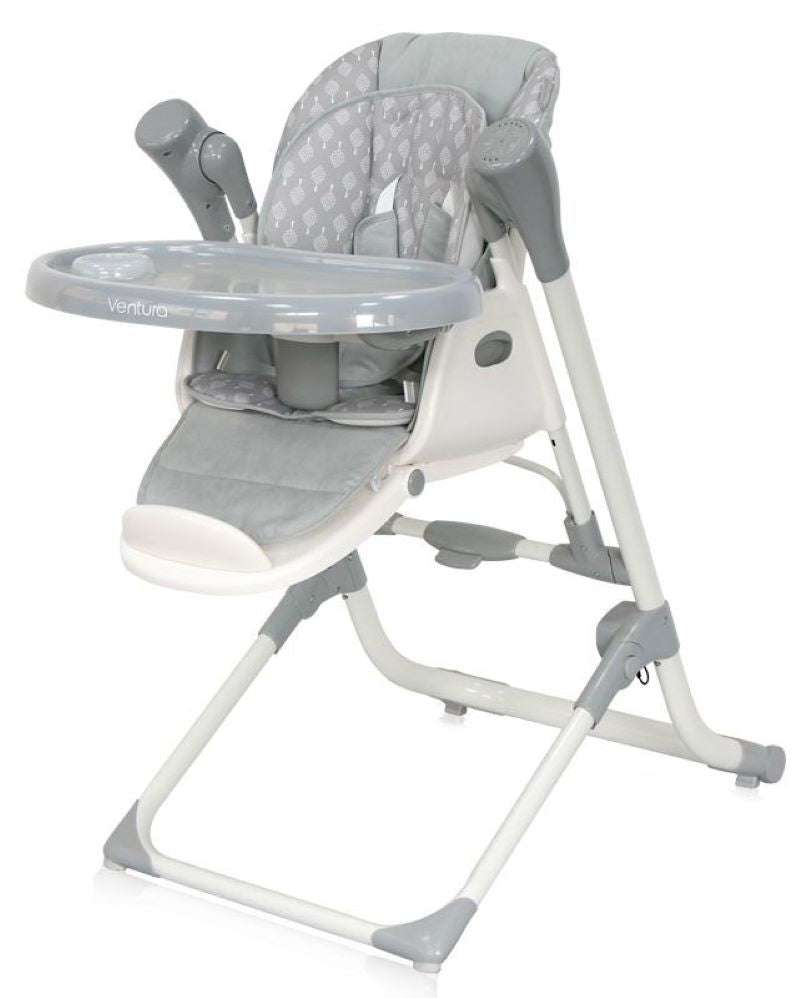 Trona Infantil Ventura 2 En 1 Con Función De Columpio Grey Trees_0