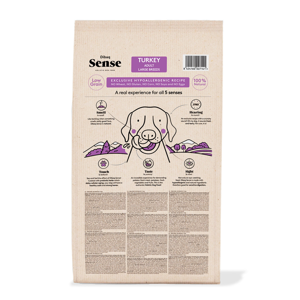 Dibaq Sense Low Grain Pavo Adulto Maxi 12 Kg_1